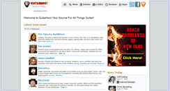 Desktop Screenshot of guitarhoo.com